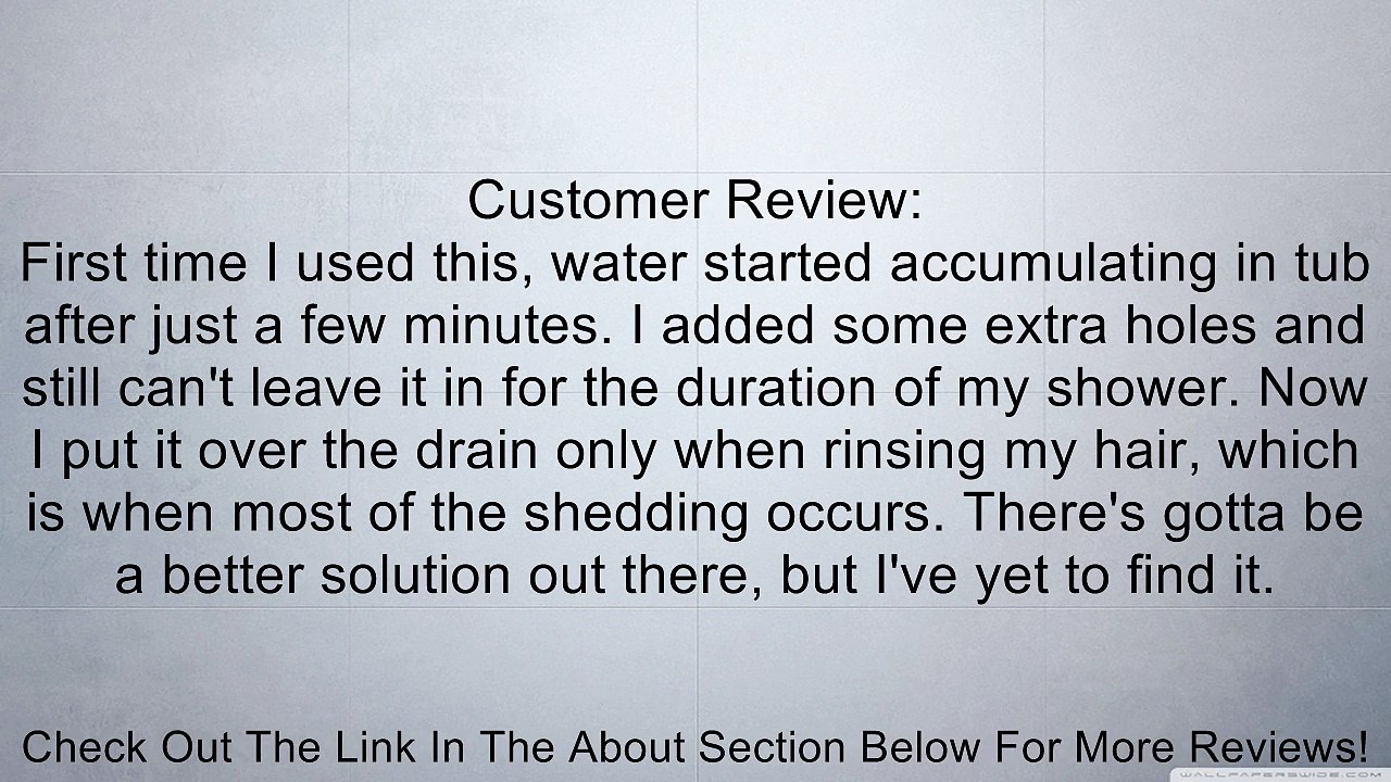 InterDesign Drain Protector, Clear Review