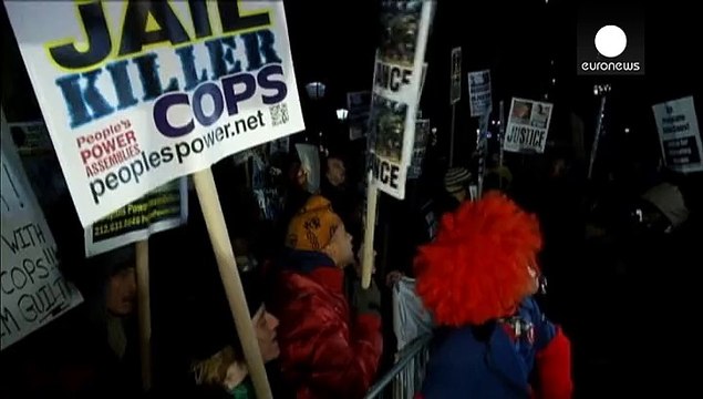 #Blue Lives Matter y #Black Lives Matter cara a cara en las calles de Nueva York