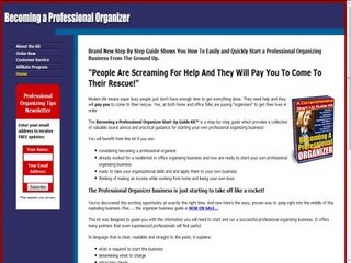 Becoming A Professional Organizer