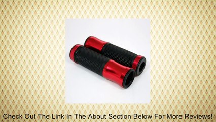 Motorcycle Handlebar Rubber Hand Grips For Yamaha 7/8" B Review