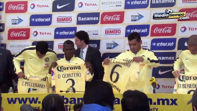 Presentó América a sus refuerzos para el C2015