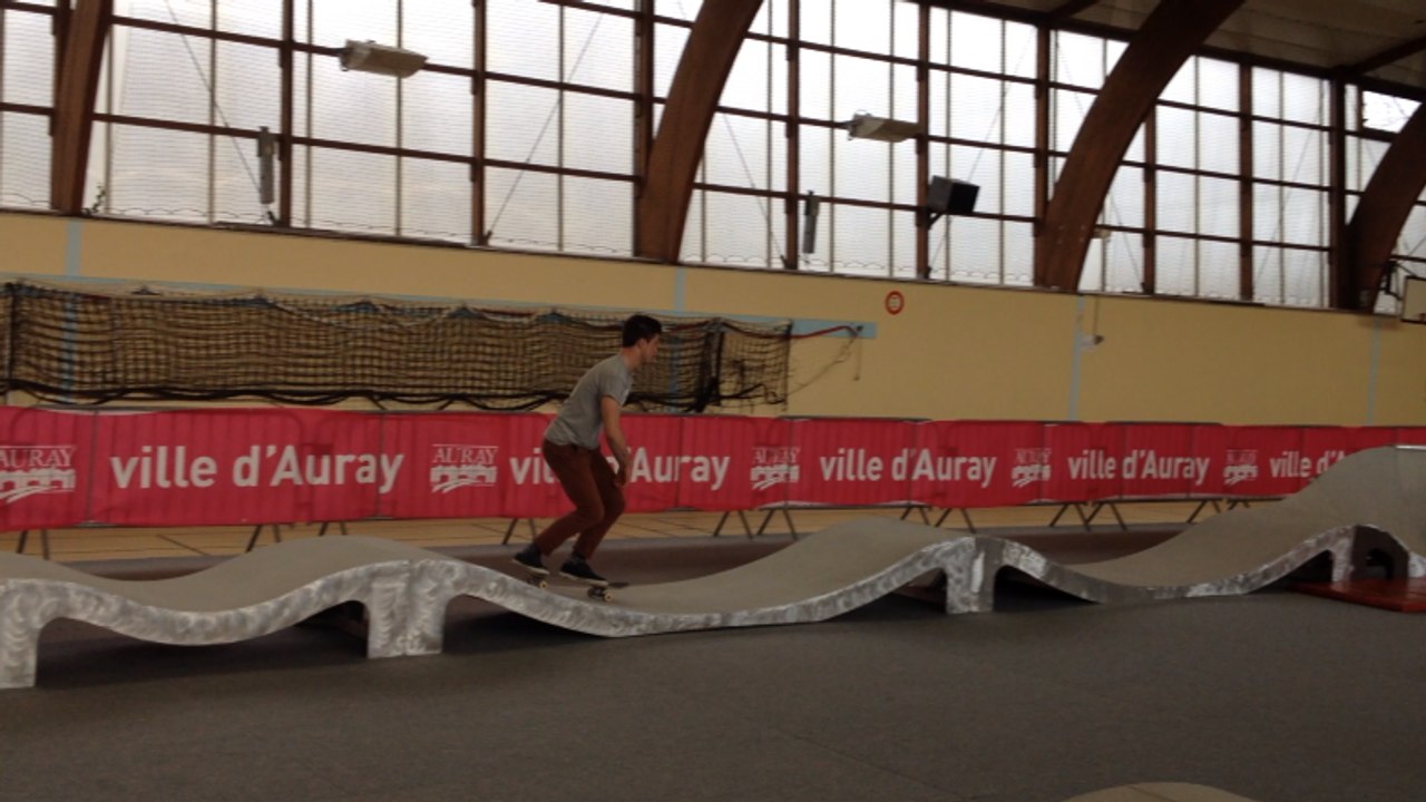 Le Pumptrack arrive à Auray