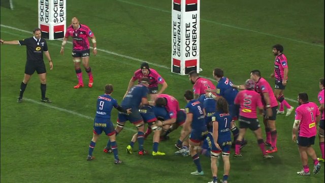 TOP14 - Grenoble-Stade Français: Essai Florian Faure (GRE) - J13 - Saison 2014/2015