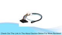 Monoprice 1m 28AWG Internal Mini SAS 36-Pin SFF-8087 Male to SAS 29-Pin Female and 4-Pin Power Cable, Black (108190) Review