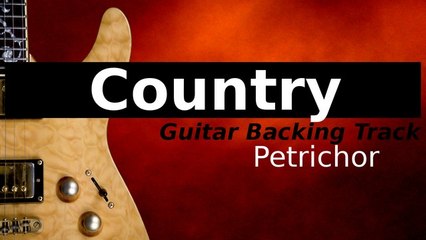 COUNTRY & SOUTHERN ROCK Guitar Backing Track in E Major - Petrichor