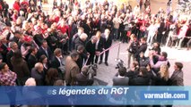 Inauguration de l'avenue des légendes du RCT