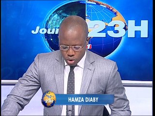 Le 23 Heures de RTI 1 du 18 Décembre 2014 avec Hamza Diaby