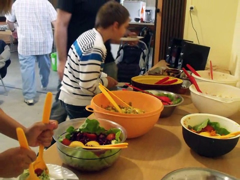Soirée à La Claquette en août 2014