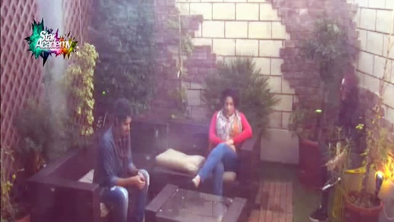 غناء ابتسام تسكت وعبد السلام وغادة في الحديقة 20 12 2014 ستار اكاديمي 10