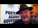 George Galloway @- Special Message on Model Town Massacre and Peshawar Incident --George Galloway Remark about APS Peshawar Attack