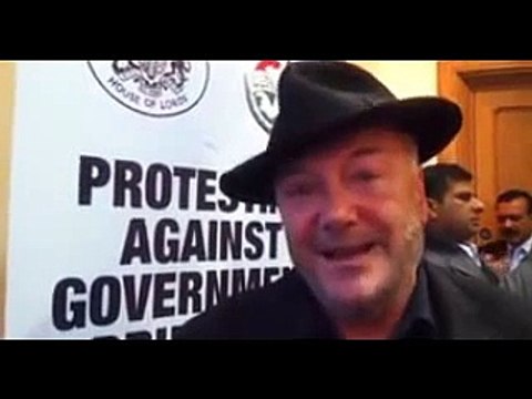 George Galloway @- Special Message on Model Town Massacre and Peshawar Incident George Galloway Remark about APS Peshawar Attack