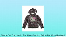 Sanrio Girls 4-6X Hello Kitty Print Fleece Zip Hoodie (4, Black) Review