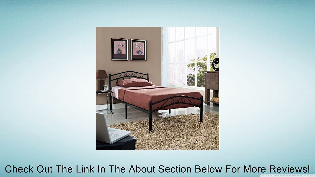 LexMod Townhouse Iron Twin Bed Frame Review