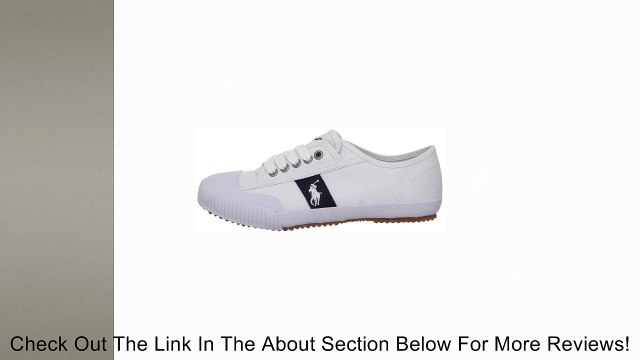 Polo Ralph Lauren Kids Classic Tennis Shoe (Toddler/Little Kid/Big Kid),White/Navy,4 M US Big Kid Review