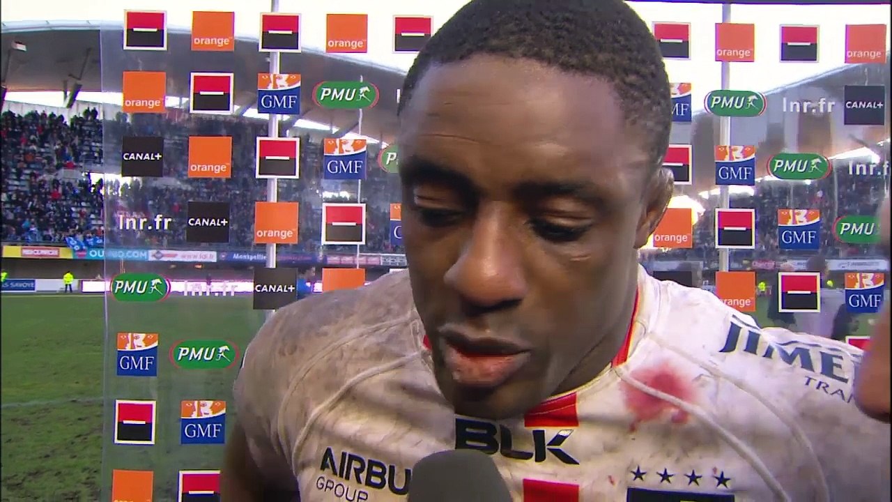 TOP14 - Montpellier-Toulouse: Interview Yannick Nyanga (TLS) - J13 - Saison 2014/2015