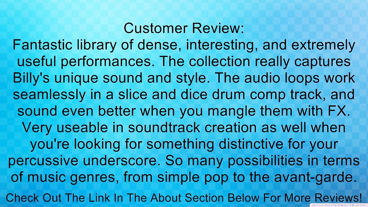 Sonoma Wire Works DCDPBM Billy Martin Loops from the Underground DrummerPack Review