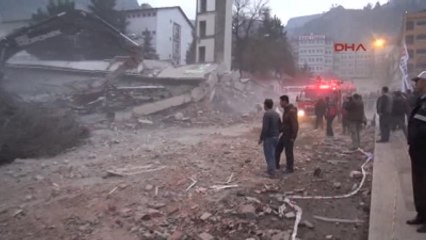 Amasya İşhanının Yıkımı Sırasında Bina Çöktü-2