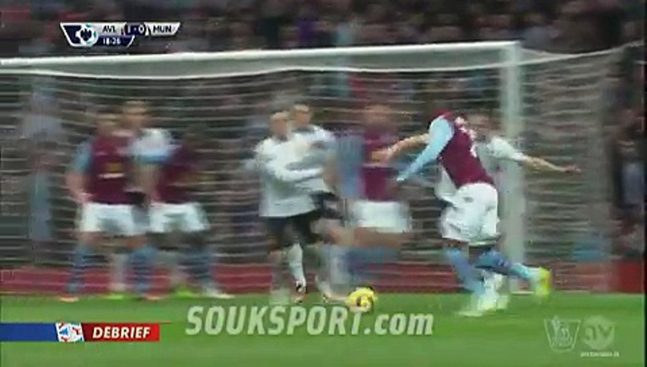 استون فيلا 1-1 مانشستر يونايتد