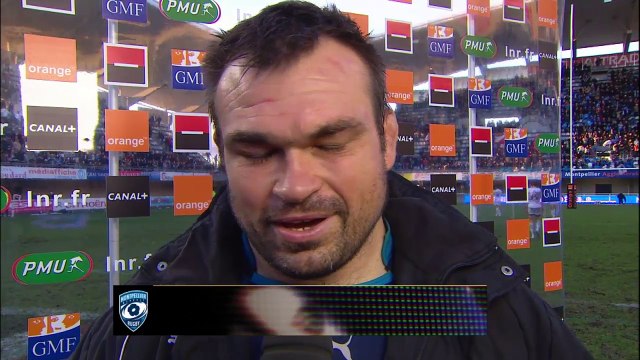 TOP14 - Montpellier-Toulouse: Interview Nicolas Mas (MON) - J13 - Saison 2014/2015