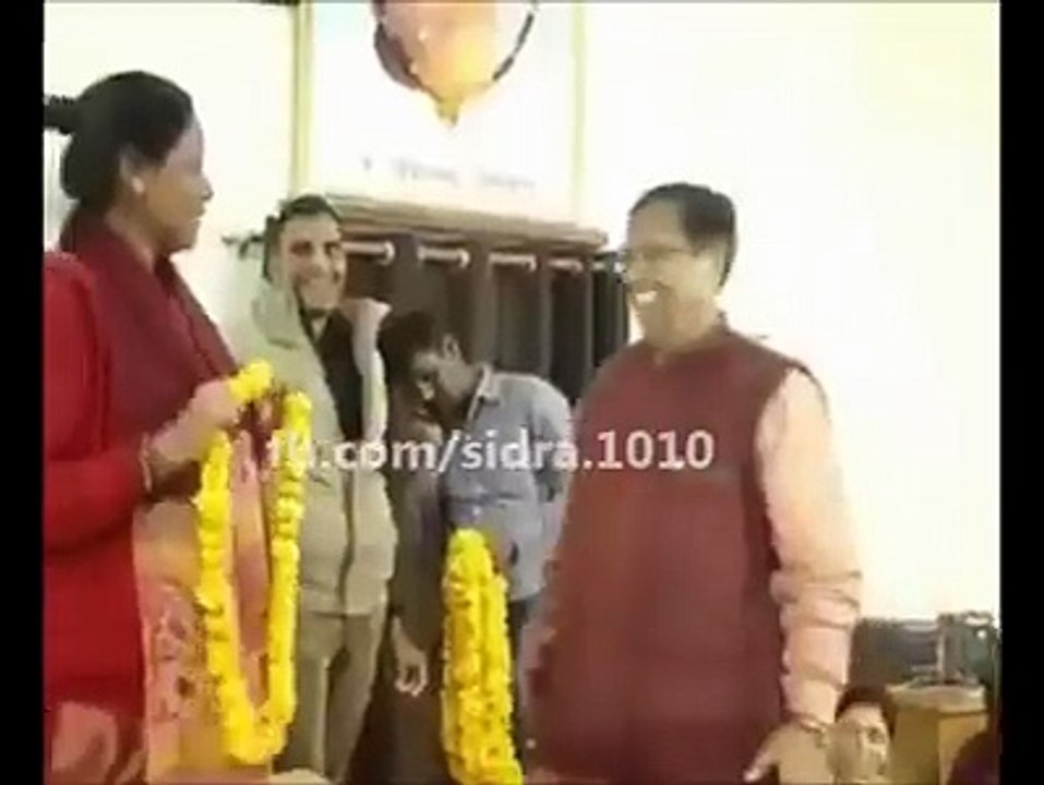 Old man fun at a club in India