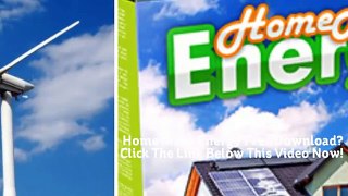Get It Now And Save Your Money - Home Made Energy Download.