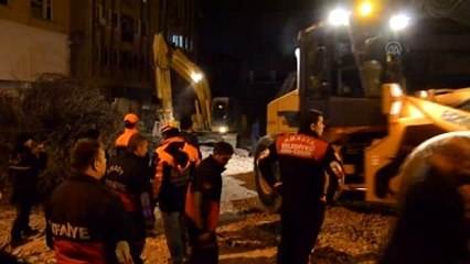 Çöken Binanın Altında Kalan İşçinin Cesedi Çıkarıldı