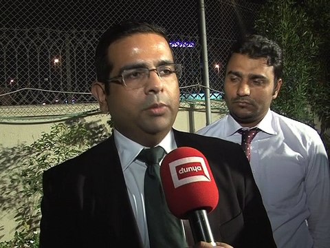 Danish Kazi after Candle Light Vigil for Peshawer school attack victims