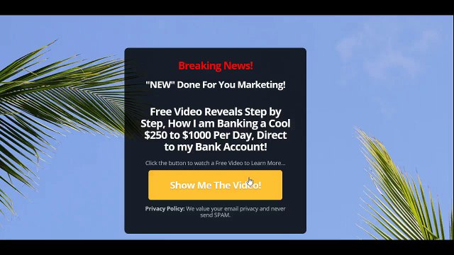 $250 A Day Marketing System Scam Ulysses Dadon