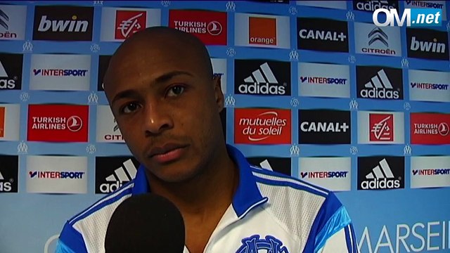 OM 2-1 Lille : la réaction d'André Ayew