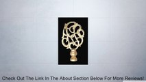 B&P Lamp Brass Decorative Finial, 1/4-27F, Polished & Lacq. Review