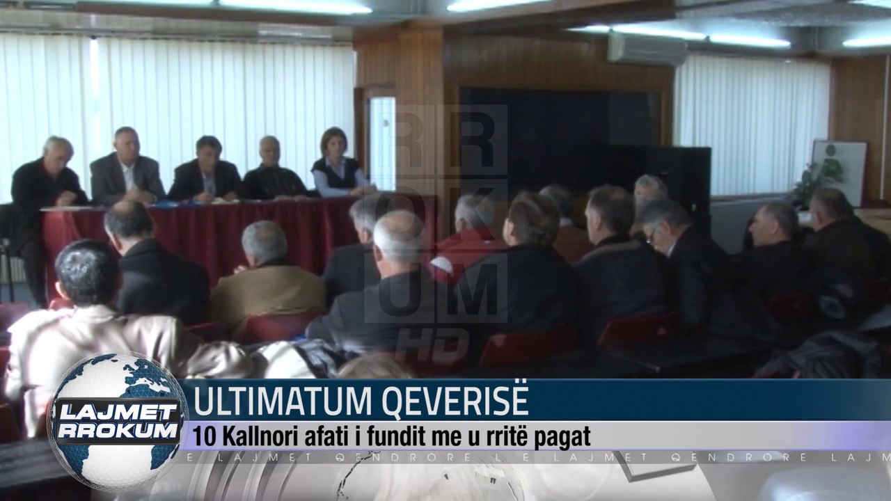 ULTIMATUM QEVERISË