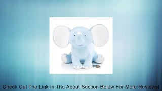 Buddy the Elephant Blue Piggy Bank Adorable Nursery or Child's Room Decor Review