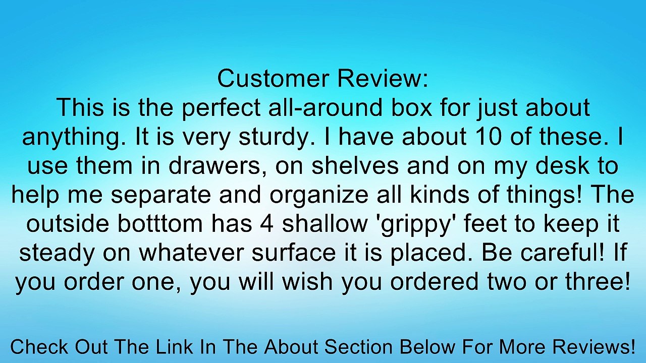 Madesmart� 6 X 3 Bin - Granite Review