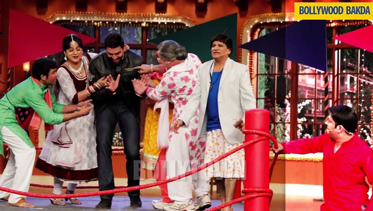 Fun on the Sets of Comedy Nights with Kapil  Holi Special - By Bollywood Flashy