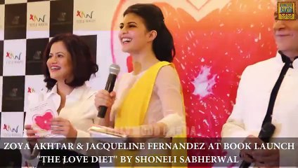 Jacqueline Fernandez unveils book 'The Love Diet' - By Bollywood Flashy