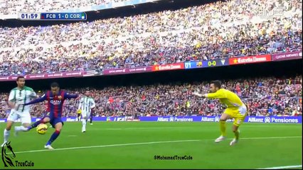 barcelona cordoba goals اهداف برشلونة قرطبة 5-0