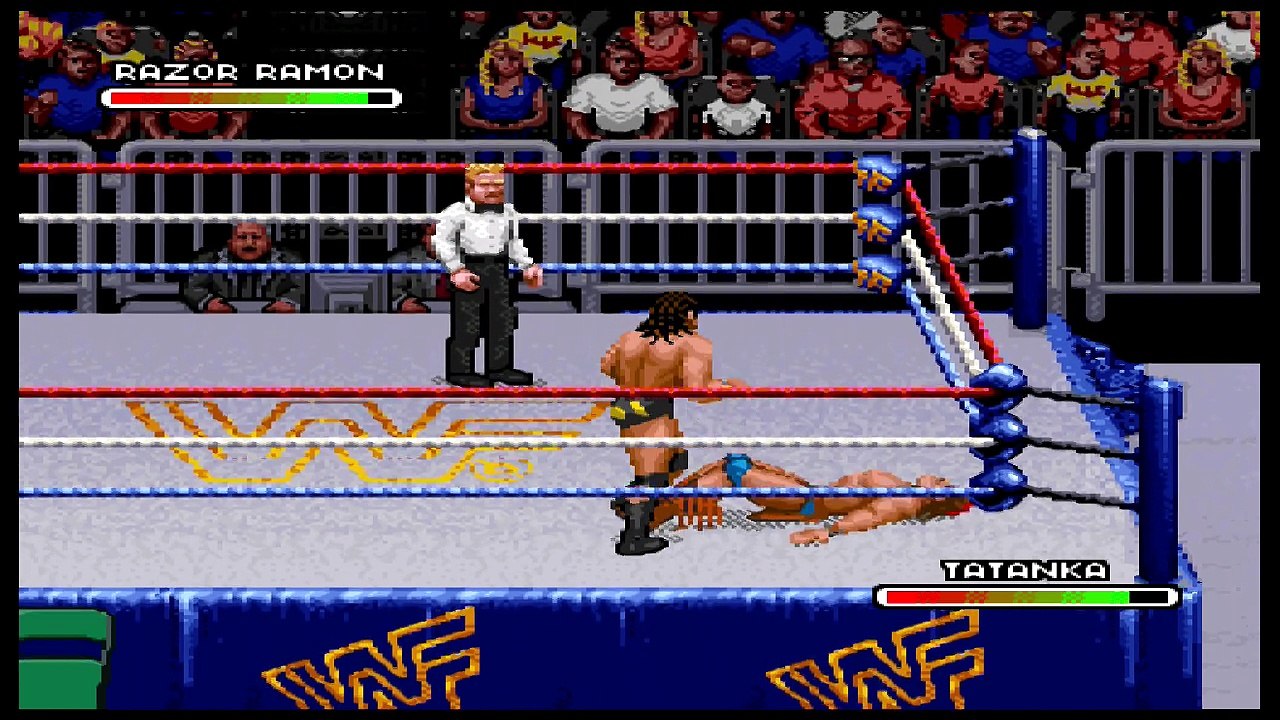 SNES - WWF Royal Rumble - Single Tournament
