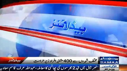 HeadLines 1 AM 21 December 2014 Samaa News Tv