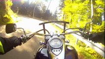 Schwarzwald Motorradtour Kawasaki VN900 Onboard