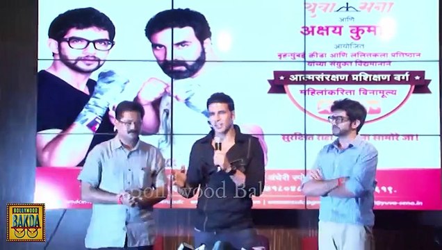 Akshay Kumar launches self-defence centre with Aditya Thackrey - By Bollywood Flashy