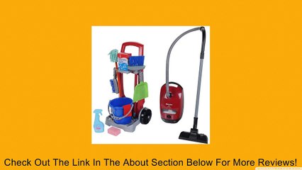 Theo Klein Toy Cleaning Trolley/Miele Vacuum Combo Review