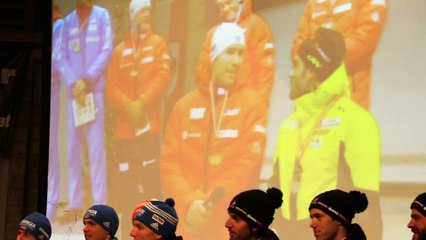 Svendsen et Simon Fourcade, Merry Christmas song :)