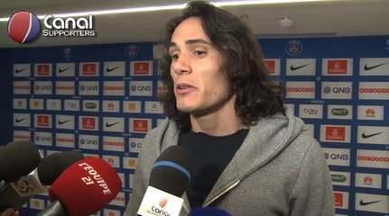 Cavani : "Il reste beaucoup de matches pour refaire notre retard"