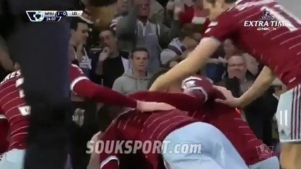 وست هام يونايتد 2-0 ليستر سيتي