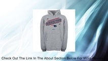 Reebok New England Patriots NFL Boy's 2011 AFC Conference Champions Hoodie in Grey (Boys Large / 14 - 16, Grey) Review