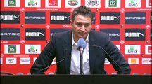 Stade Rennais F.C. / Reims : réaction de Philippe Montanier