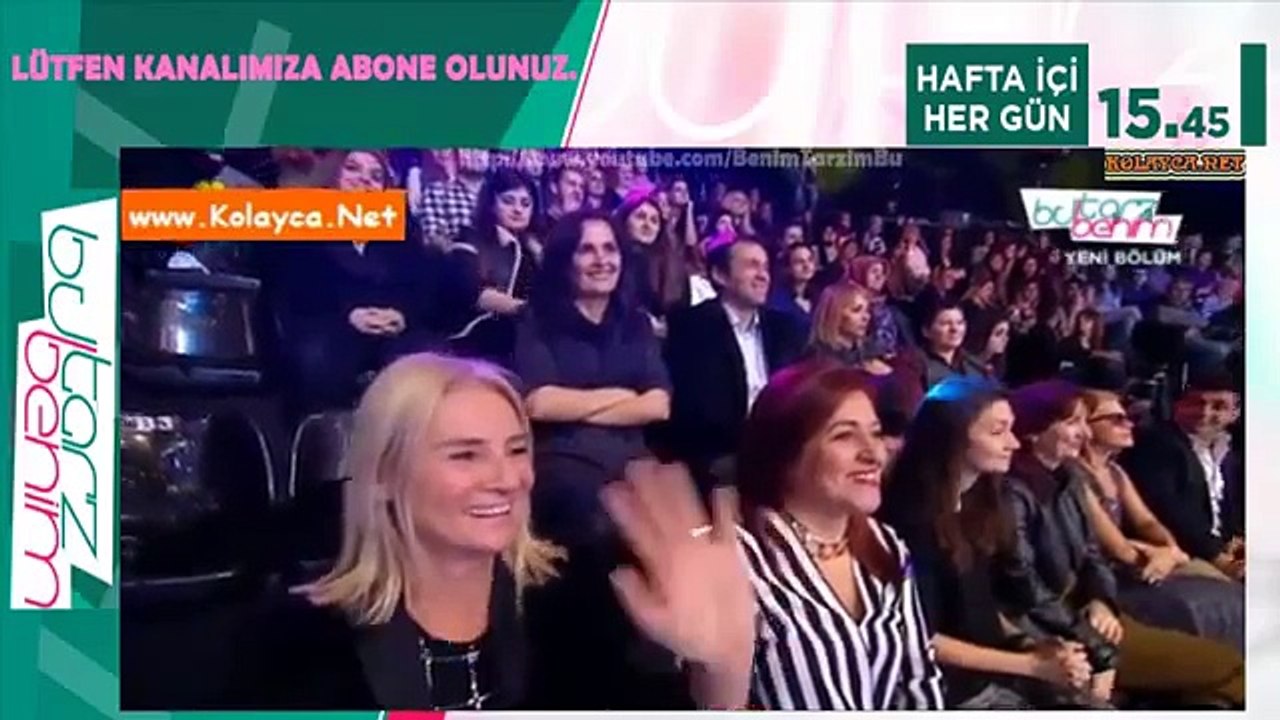 Bu tarz benim 20 Aralık 2014 86.Bölüm Final Gecesi - 1.Kombin Ezgi Baylar