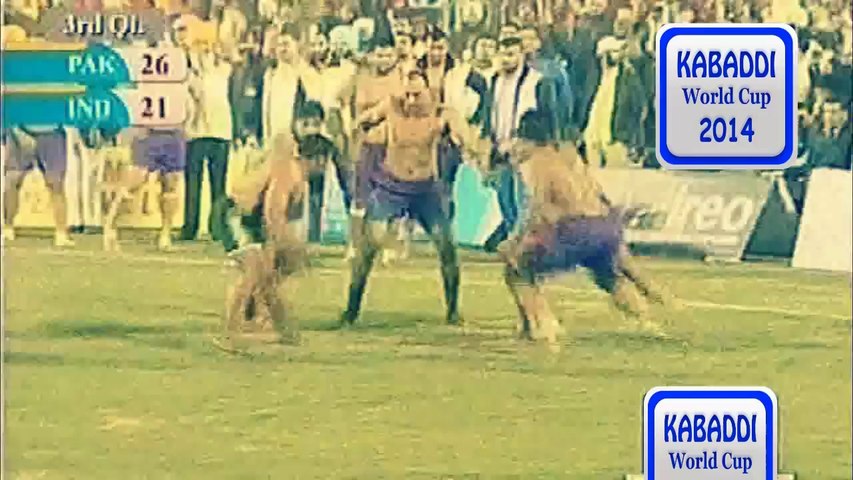 Pakistan vs India 5th Kabaddi World Cup Final 2014 Full Match