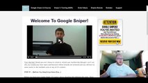 Google Sniper 2 Review of 2014   My Clickbank Results, Inside Members Area and My Experience