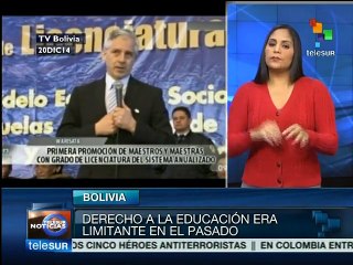 La educación en Bolivia era un proceso aplanador: Álvaro García Linera